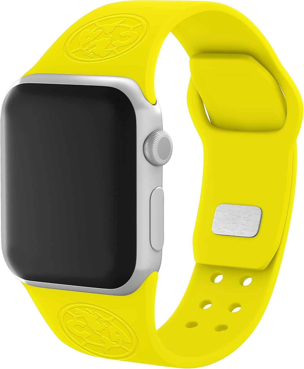 Affinity Bands Club America Engraved Silicone Sport Band Compatible with Apple Watch
