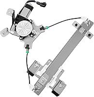 XIMAKA Rear Driver Side Power Window Regulator with 2-Pin Motor for 2007-2014 Cadillac Escalade, Chevy Tahoe, GMC Yukon - 741-390 OEM Fit