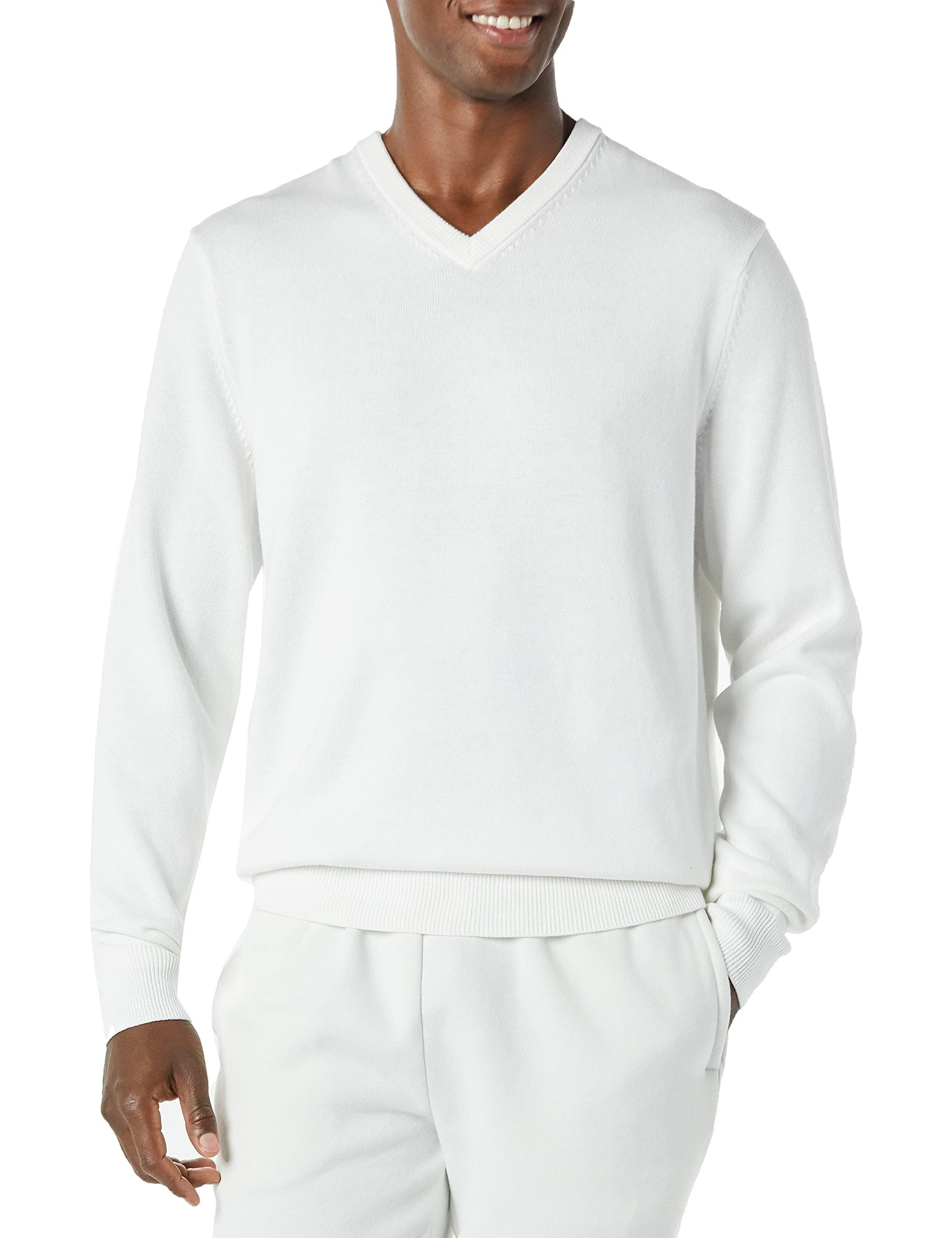 Amazon Essentials Uomo Maglione Pullover con Scollo a V (Disponibile in Taglie Big & Tall)