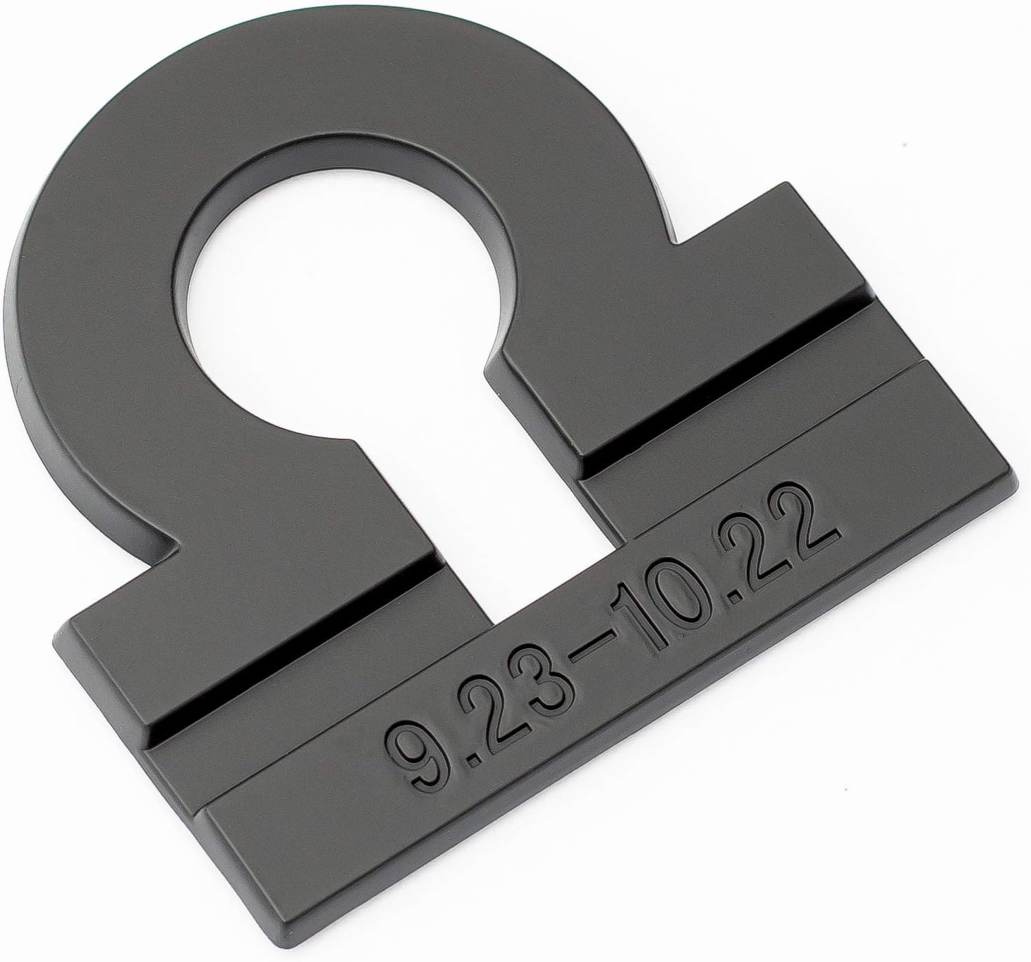 Libra Zodiac Sign Sticker Emblem – Astrology & Horoscope Black 3D Badge Decal for September 23rd-October 22nd Birthdays – (2.5" x 2.5") - Durable, Weather-Resistant for Cars & Flat Surfaces
