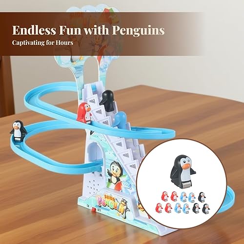 Miniatura 3 de Menolana Piezas de juego de pistas eléctricas, piezas de repuesto para escaleras deslizantes, juguete de repuesto, adorable escaleras, accesorios de