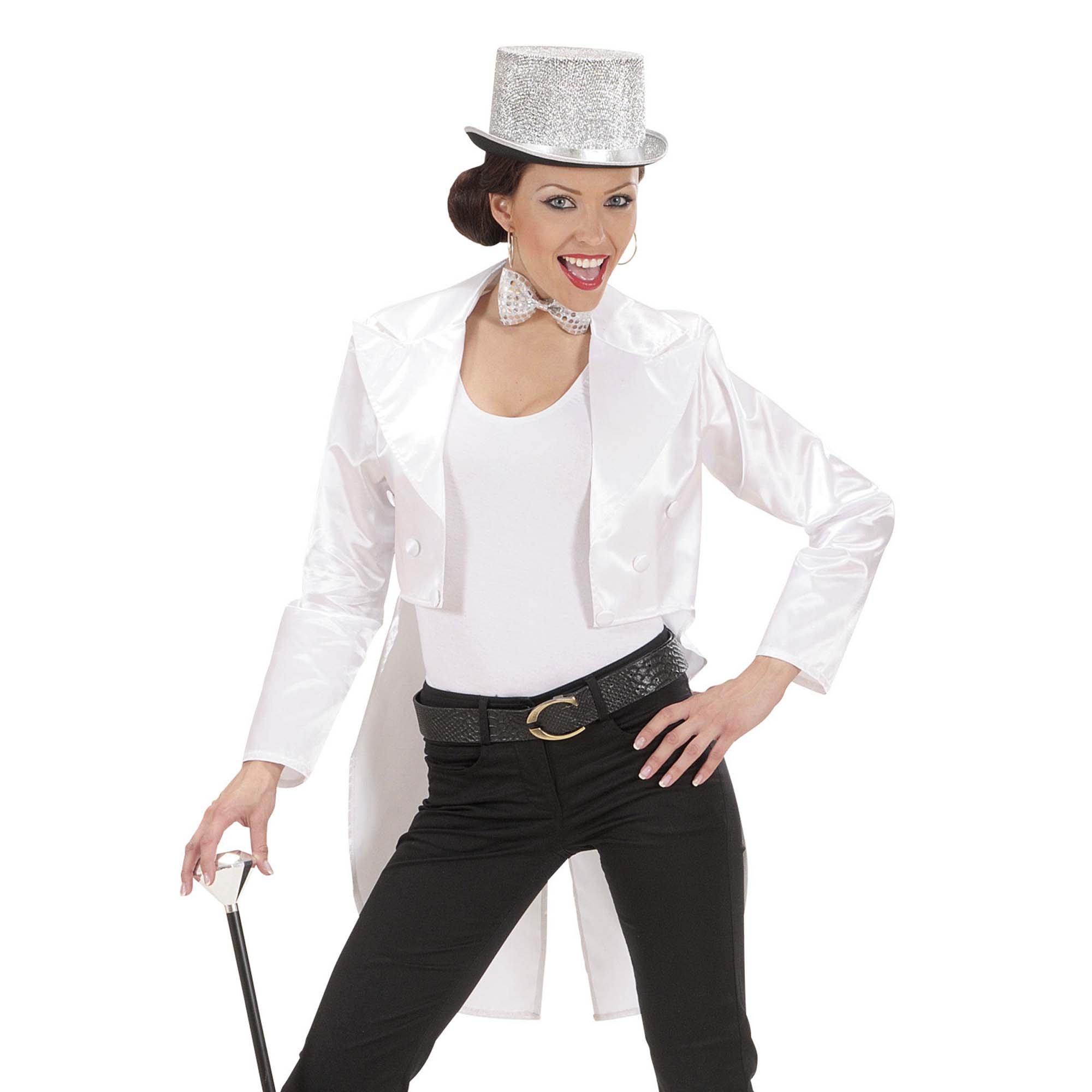 W WIDMANN MILANO Party Fashion - Costume frac in raso, showgirl, direttore di circo, costumi in maschera