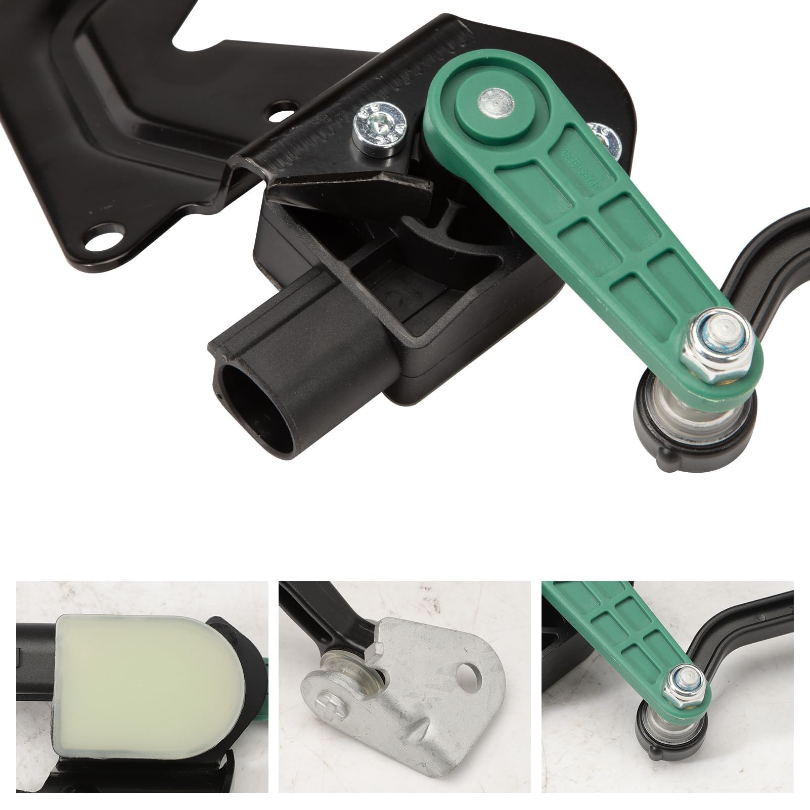 Sensor de nivel x2 4F0616571J 4F0616572D Trasero Izq Der Altura automática luces A6 C6 4F Avant Allroad S6 2005–2011 Regulación de faros