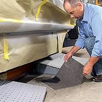 Vista 2 de PIG Mat Tapete absorbente de aceite Original PIG Mat Almohadillas de alfombrilla de 15 x 20 pulgadas Absorbe 11 galones por caja 100