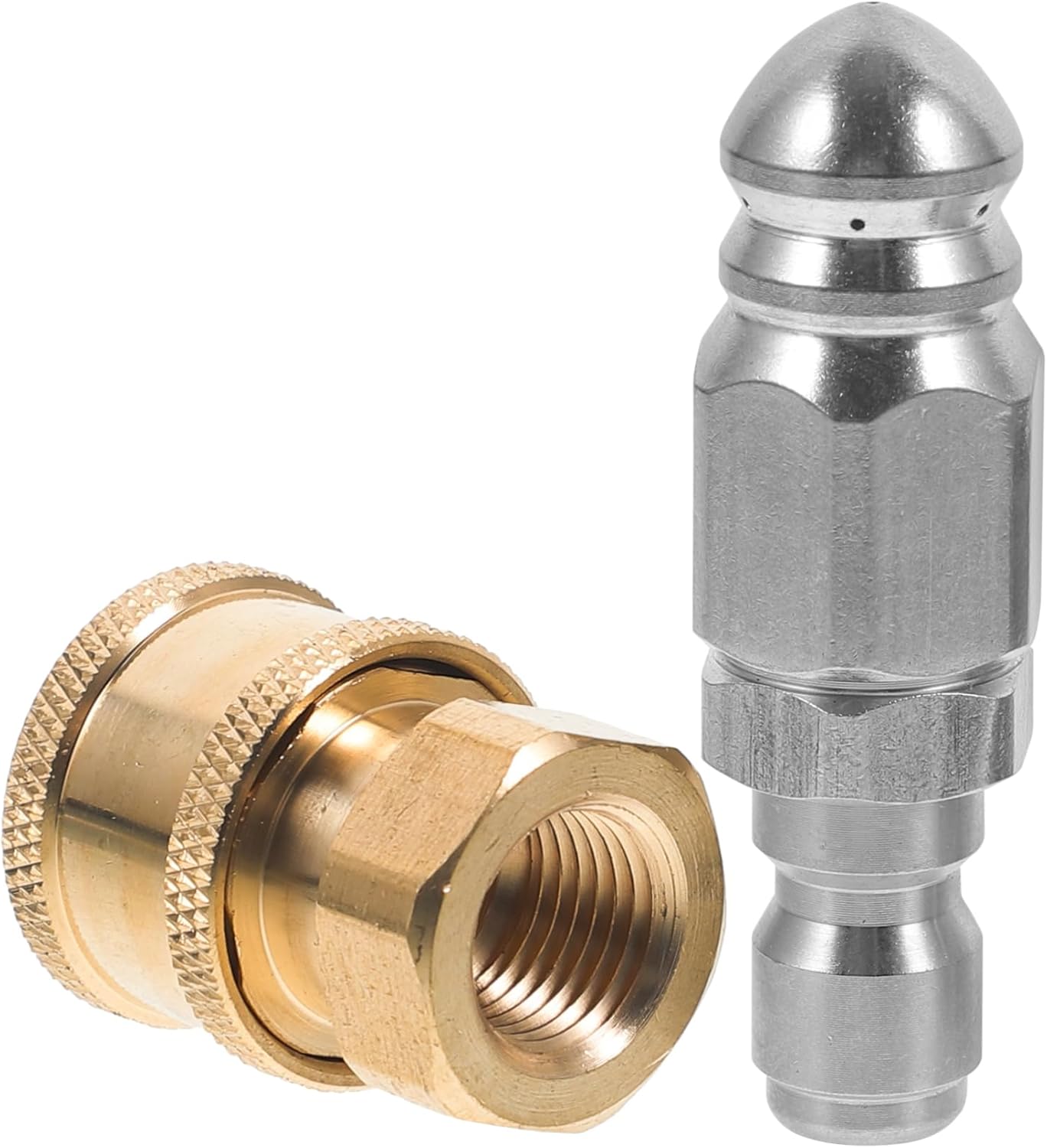 balacoo 5sets High-pressure Garden Hose Sprayer Nozzle Compact Lightweight Design for Effortless Cleaning Compatible Quick Connect Drain Hoses