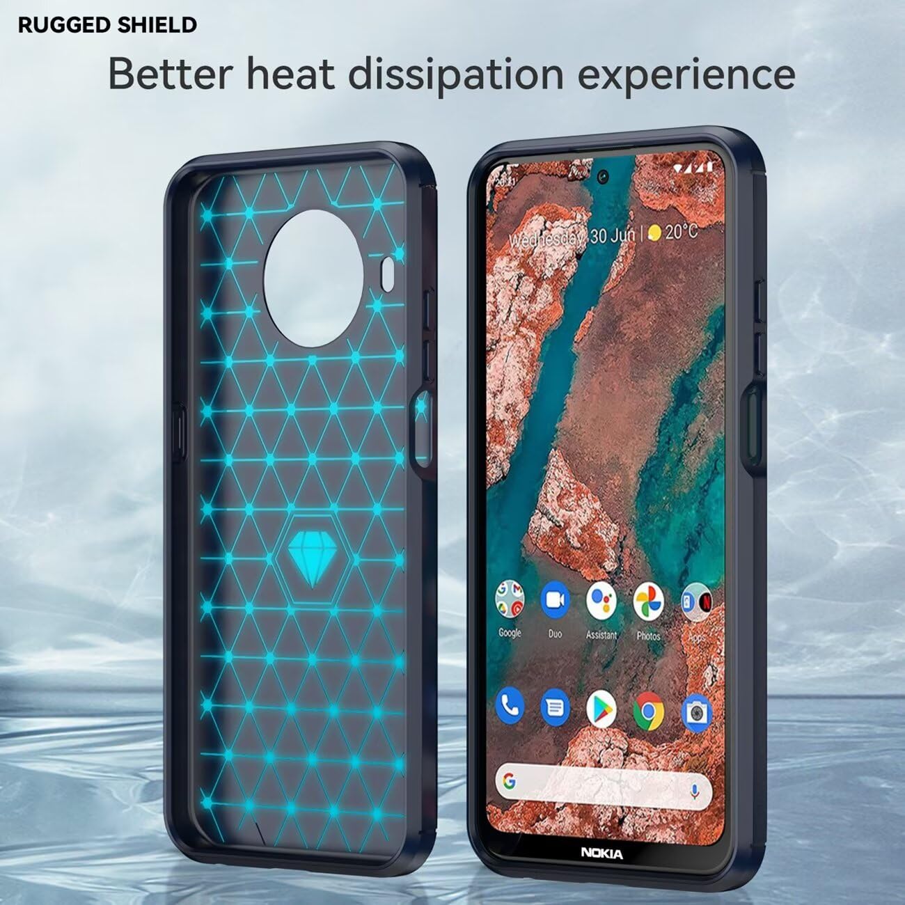 COVER TRASPARENTE per NOKIA 6 N6 TA-1021 TA-1033 TA1021 Custodia in Silicone TPU