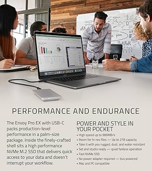 Amazon.co.jp: OWC Envoy Pro Ex USB-C 外部 NVMe M.2 SSD