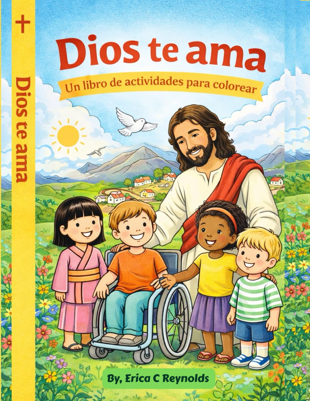 Dios Te Ama: Un Libro De Actividades Para Colorear
