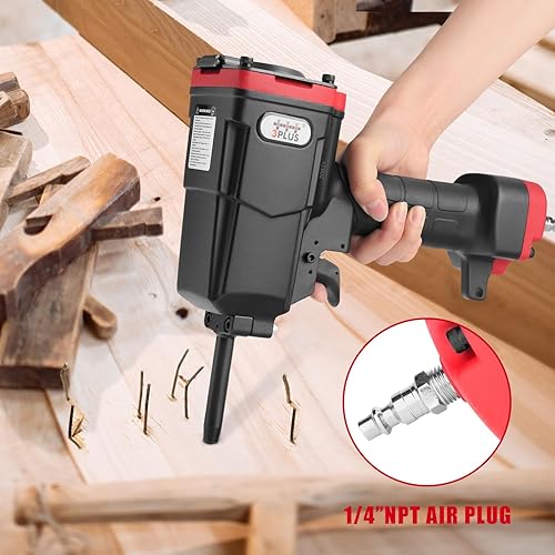 Miniatura 4 de 3PLUS HAPT50SP - Clavadora neumática de punzón/removedor de uñas/extractor de uñas