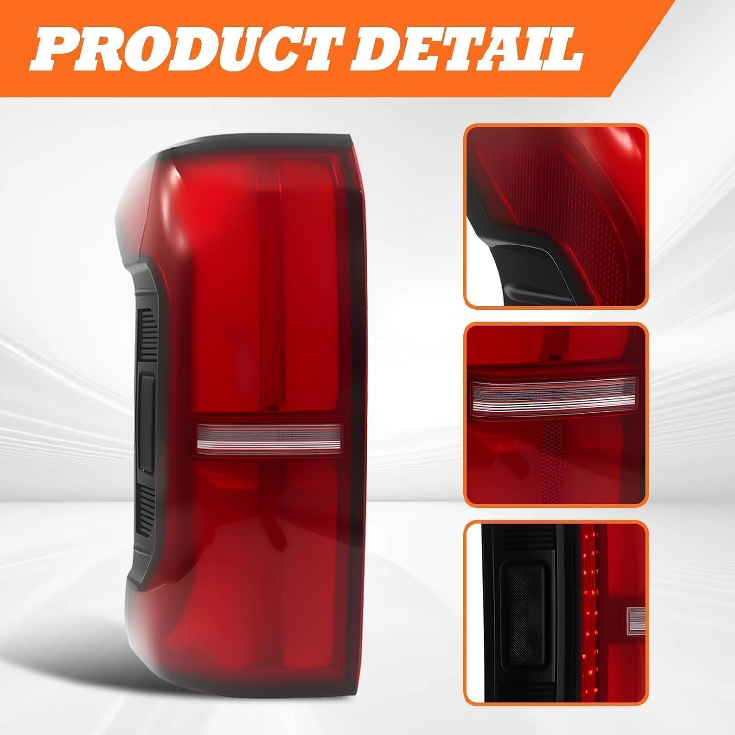 Tail Light Assembly With Tailgate Switch Compatible with 2024 2025 Tacoma Driver Side Taillight Rear Brake Lamp 81560-AK050 81560AK050 (Left)