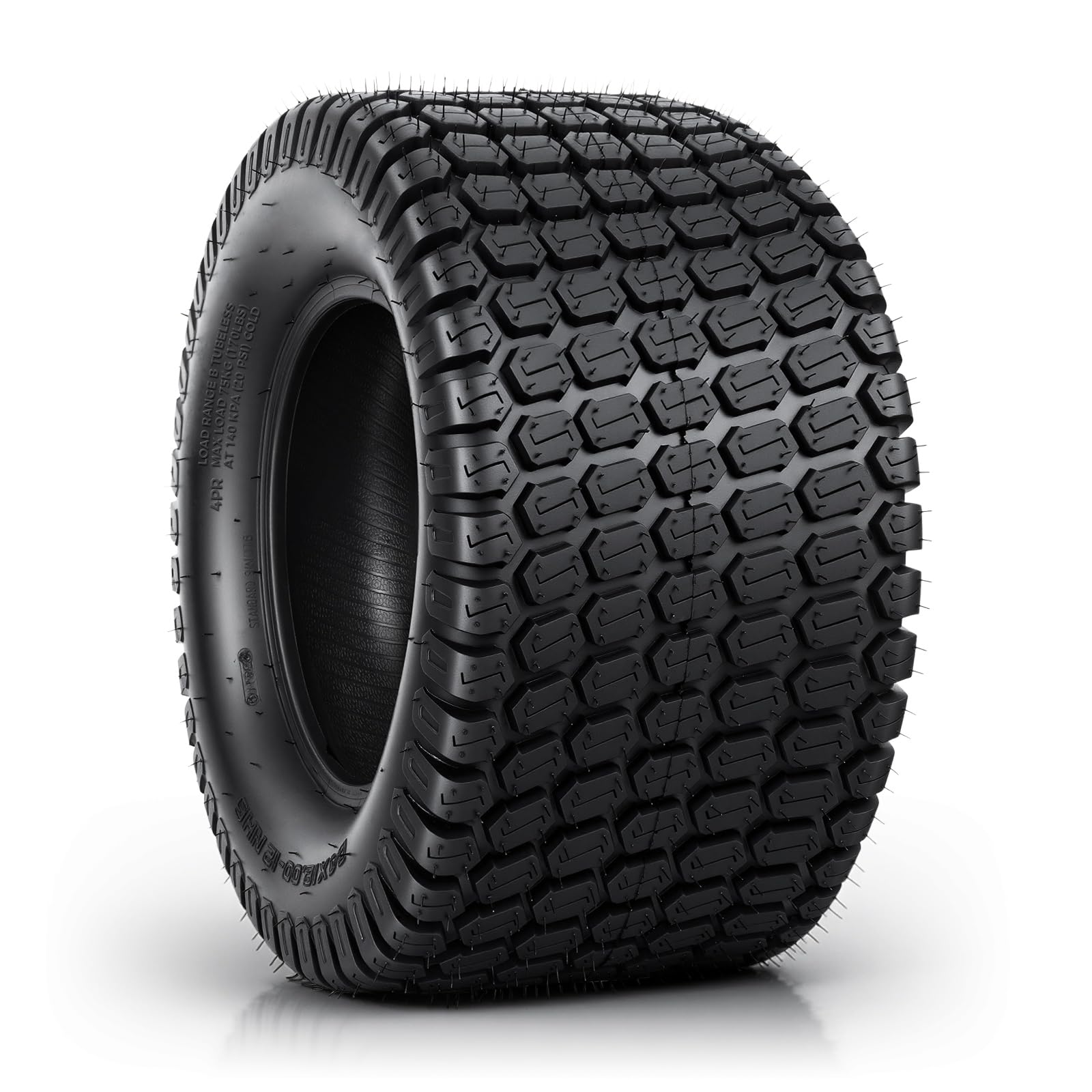 PROPARTS 1Pcs 24x12.00-12 Lawn Mower Tires, 24x12.00x12 nhs 4PR Turf Tire for Riding Lawn Mowers &amp; Garden Tractor, Tubeless