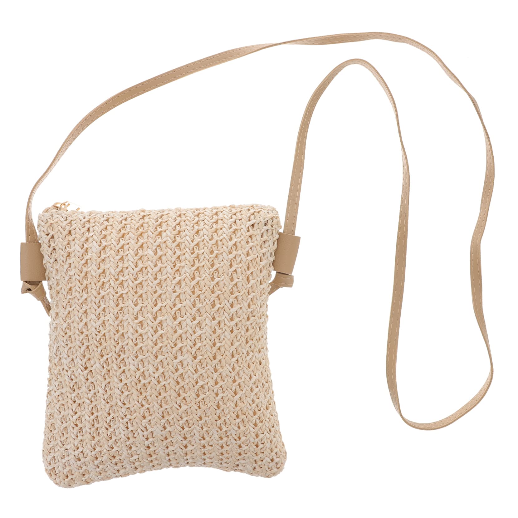 Diagonal Straw Bag Small Black Crossbody Purse Woven Purses for Women Black Purse for Women Shoulder