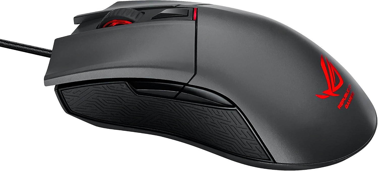 ASUS Gaming right-hand Ergonomic Mouse - Comfortable Grip - The Esports Gaming Mouse (ROG Gladius)
