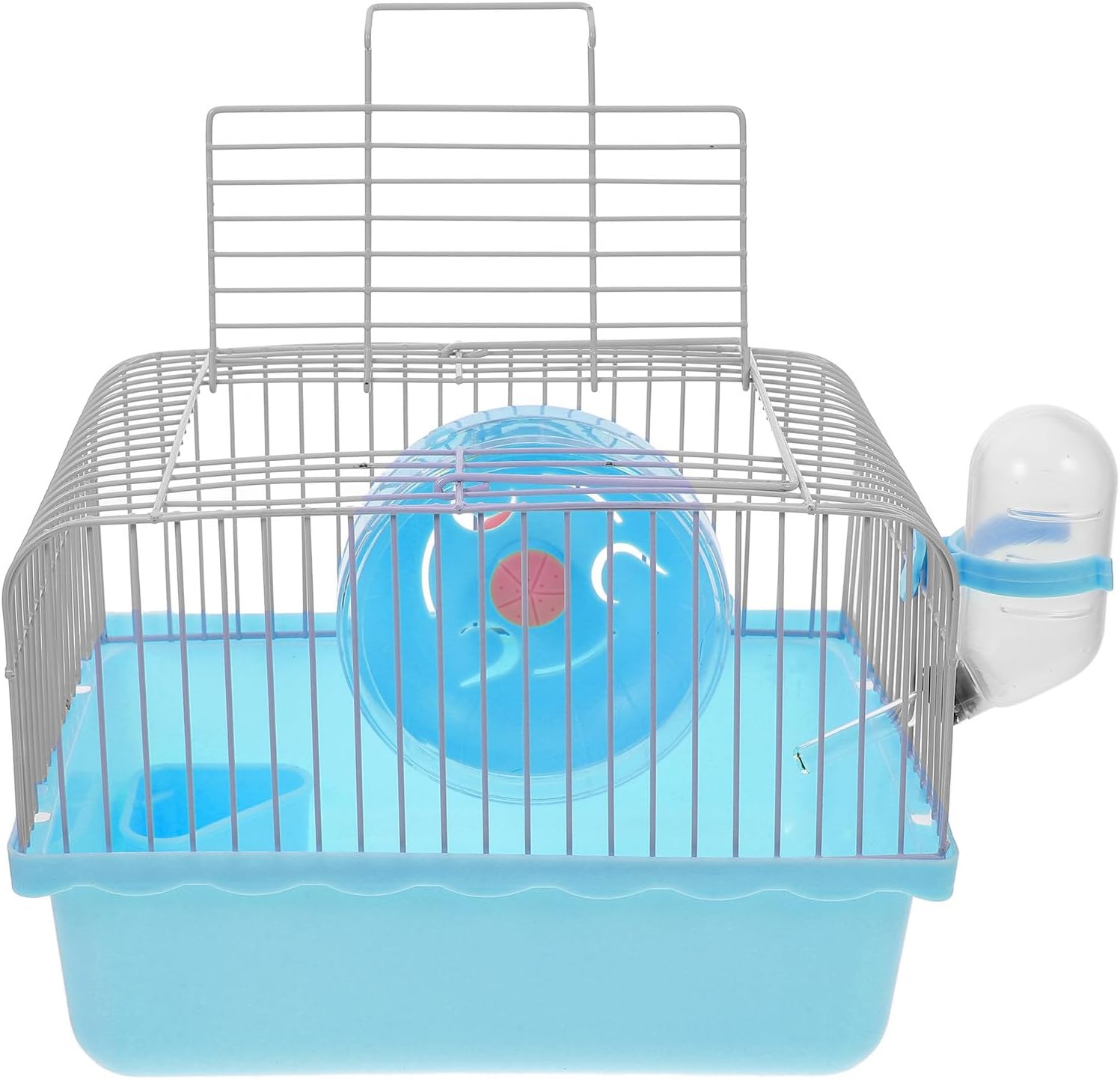 DOITOOL Gabbia da Viaggio Portatile per Criceti e Cincillà Trasportino con Manico in ABS Interno Spazioso per Piccoli Animali Domestici Adatta a Viaggi e Vihttps://travel-shop.org/ Veterinarie Colore Blu