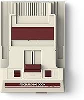 Vista 4 de Retroflag FC Joy-Con Base de carga para interruptor con protección contra sobrecarga, indicador de carga LED totalmente funcional, diseño clásico