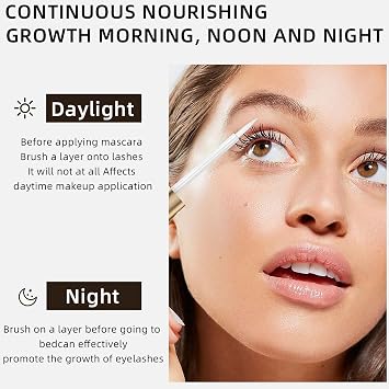 Rapid Lash Eyelash & Eyebrow Growth Serum - Longer, Fuller & Thicker Luscious Lashes