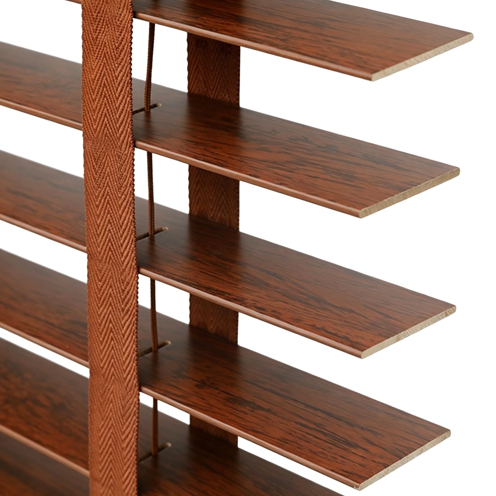 Persianas venecianas de madera con lamas de 5 cm y 3.5 cm para stores de ventanas M50109