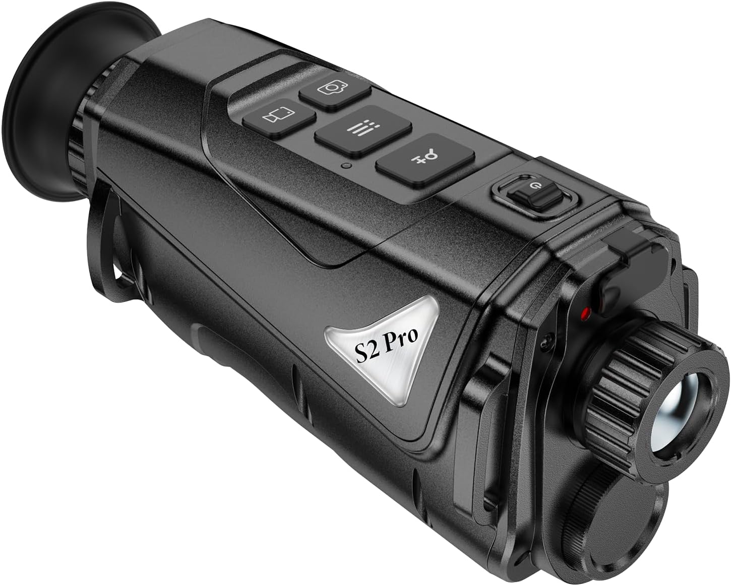 Thermal Imaging Monocular for Hunting with 12μm Sensor & 1000m Detection, AI 320 * 240 Resolution, 1.43" AMOLED Display, 32GB Video & OTA Share, WiFi&APP, IP66 Waterproof, USB Rechargeable
