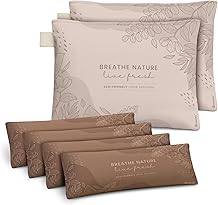 ACKU10 12 Pack Bamboo Charcoal Deodorizer Bags, Activated Charcoal Odor Absorber