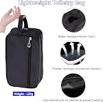 Toiletry Bag for Men, Veyarien Portable Travel Wash Bags, Water-Resistant Shaving Bag Gym Shower Bathroom Bag Dopp Kit Make Up Bag Toiletries Accessories Organizer (Navy Blue)