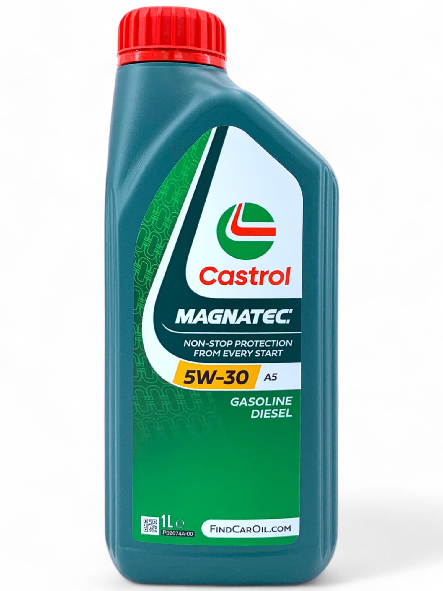 Olio motore 5w30 auto benzina lubrificante Castrol Magnatec 5w-30 A5 con Portachiavi Cavatappi conf. 6x1lt - 1