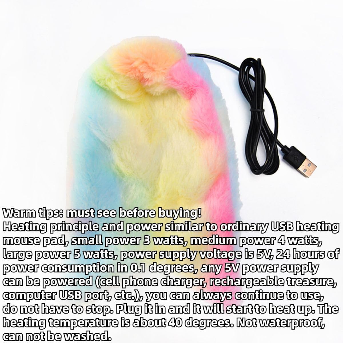 USB Rechargeable Self-Heating Corner Fleece Bird Blanket for Cage, Cozy Bird Bed Warmer Parrot House Cage Hanging Hammock Toy, Small Animals Shelter Plush Bedding (L)