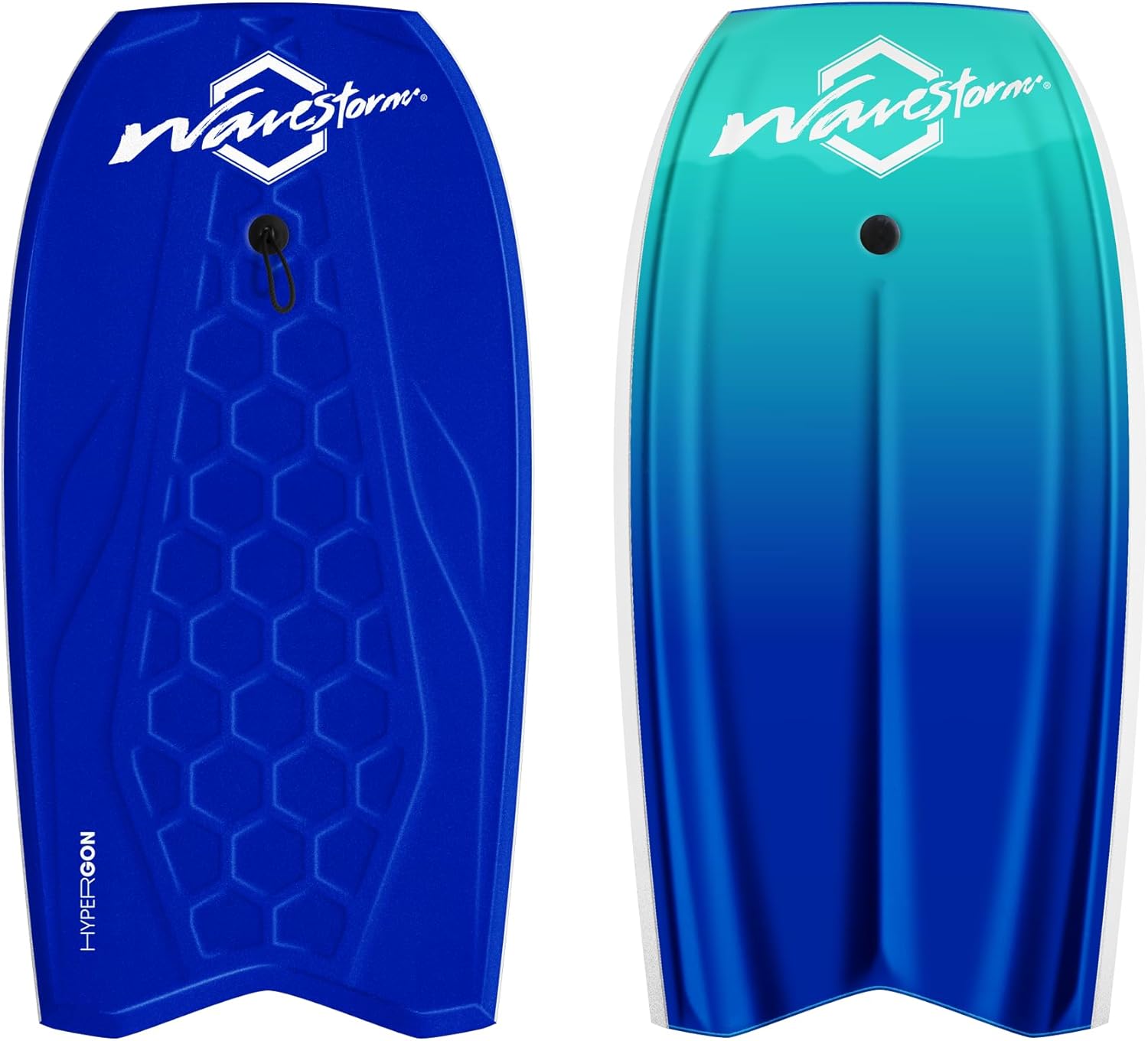 Wave Storm 42.5in Performance Foam Bodyboard with Sector Fin Channel Bottom