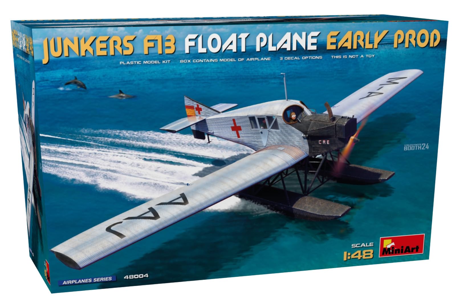 Amazon | ミニアート 1/48 MAユンカースF13 水上飛行機 初期型