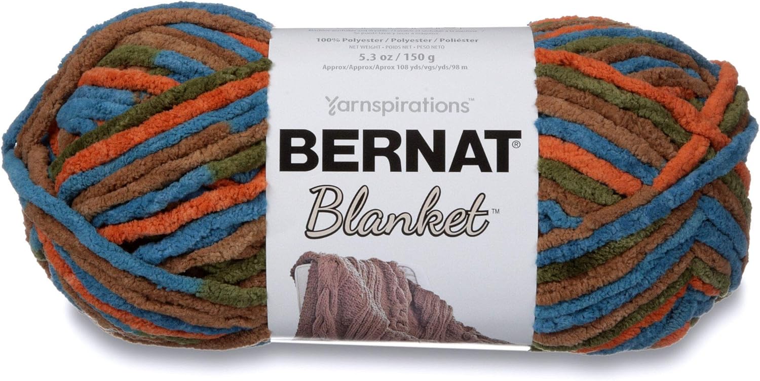 Bulk Buy: Bernat Blanket Yarn (3-Pack) Cozy Cabin 161200-100
