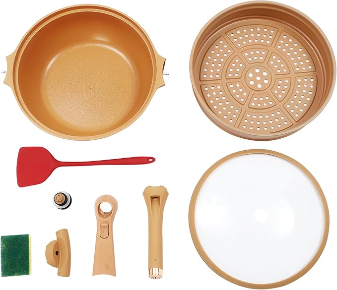 Olla a Presión Aluminio 6.17 lb JEYUUMIM miniatura 6