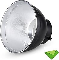 Vista 1 de Godox AD-R6 Reflector de aproximadamente 7 pulgadas estándar Bowens Mount Modificador de luz para Godox AD400Pro AD600B AD600Pro AD600BM MS200 MS300