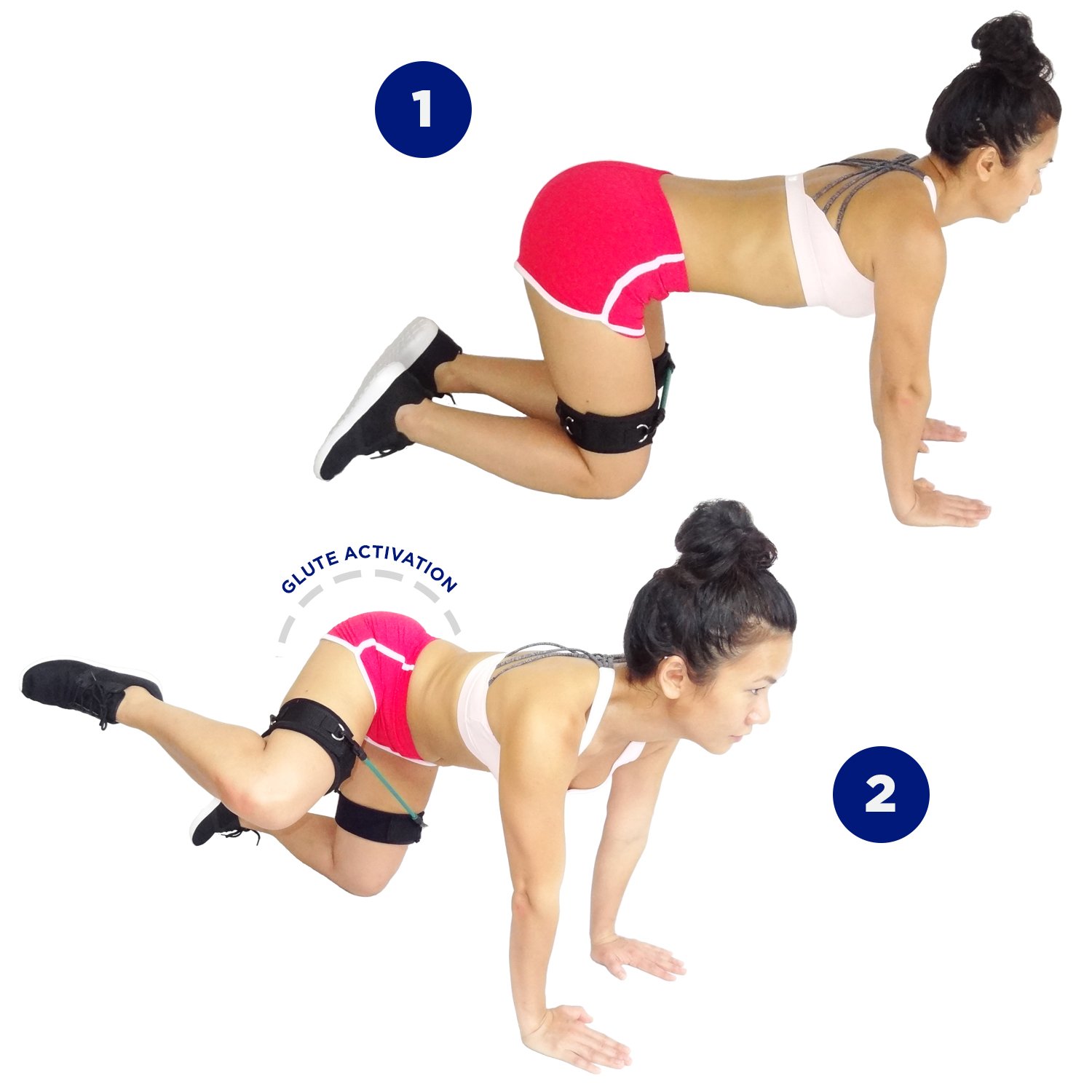 Magnetic Think Hip Resistance Bands for Legs and Butt
