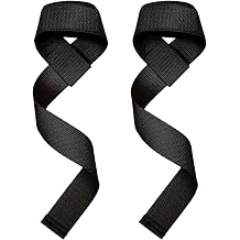 Gym Straps Lifting Straps for Weightlifting, 1 Pair 24" Heavy-Duty Lifting Wrist with Soft Padding, Adjustable Reusable Deadlift for Bodybuilding