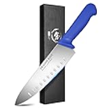 DRAGON RIOT Premium Chef Knife 8 Inch - Sharp Kitchen Knives German Stainless Cooking Knife with Ergonomic Fibre Handle, Useful Kitchen Gadgets