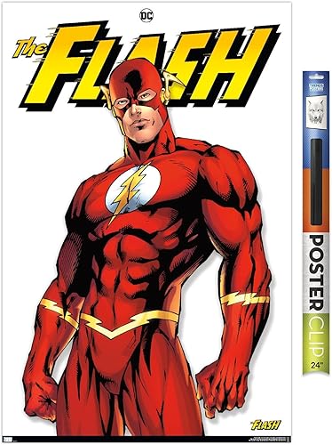 Miniatura 15 de Trends International DC Comics The Flash Feature Series - Póster de pared, 34 pulgadas de largo x 22.4 W, versión premium sin marco