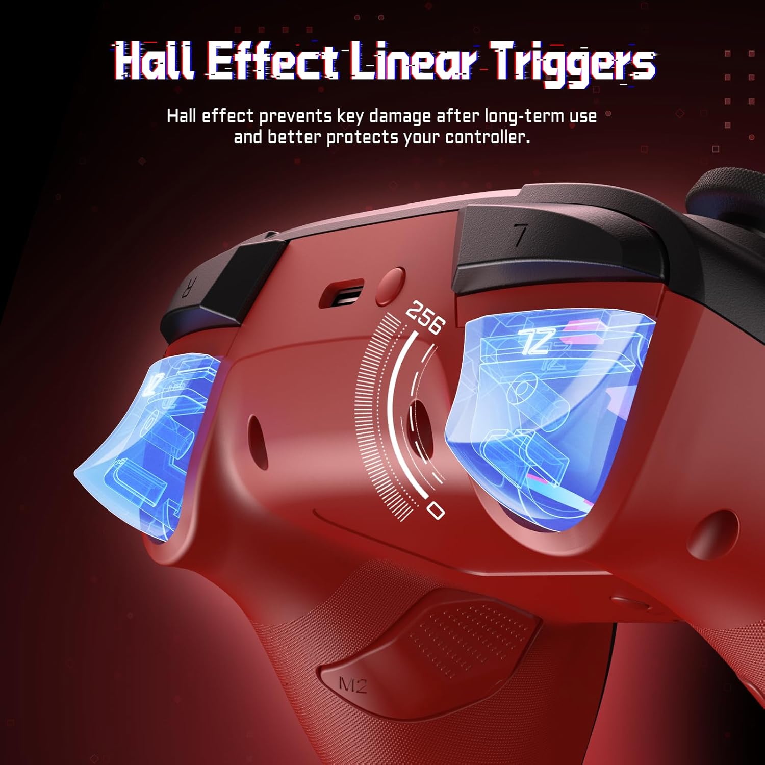 [Switch 2/1/OLED Wireless Controller] Wireless Controller for Nintendo Switch 2/Switch/OLED, RGB 12 Color, Bluetooth Game Controller with Vibration & Screenshot, Motion Control, Programming, Gyro Axis, Turbo - Switch 2 Controller - Image 3