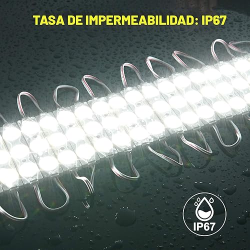 Miniatura 4 de Nilight TL-39 - Kits de luces de interior de 60 LED blancas de 12 V, iluminación de techo para camionetas, casas rodantes, lanchas, remolques,