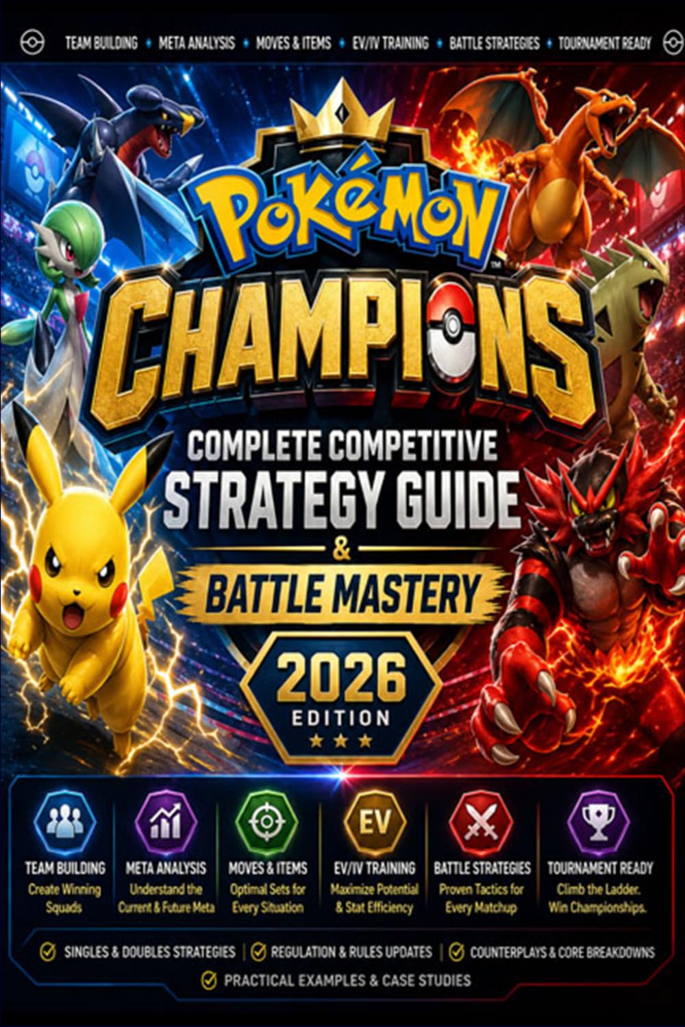 Pokémon Champions :Complete Competitive Strategy Guide & Battle Mastery (2026 Edition)