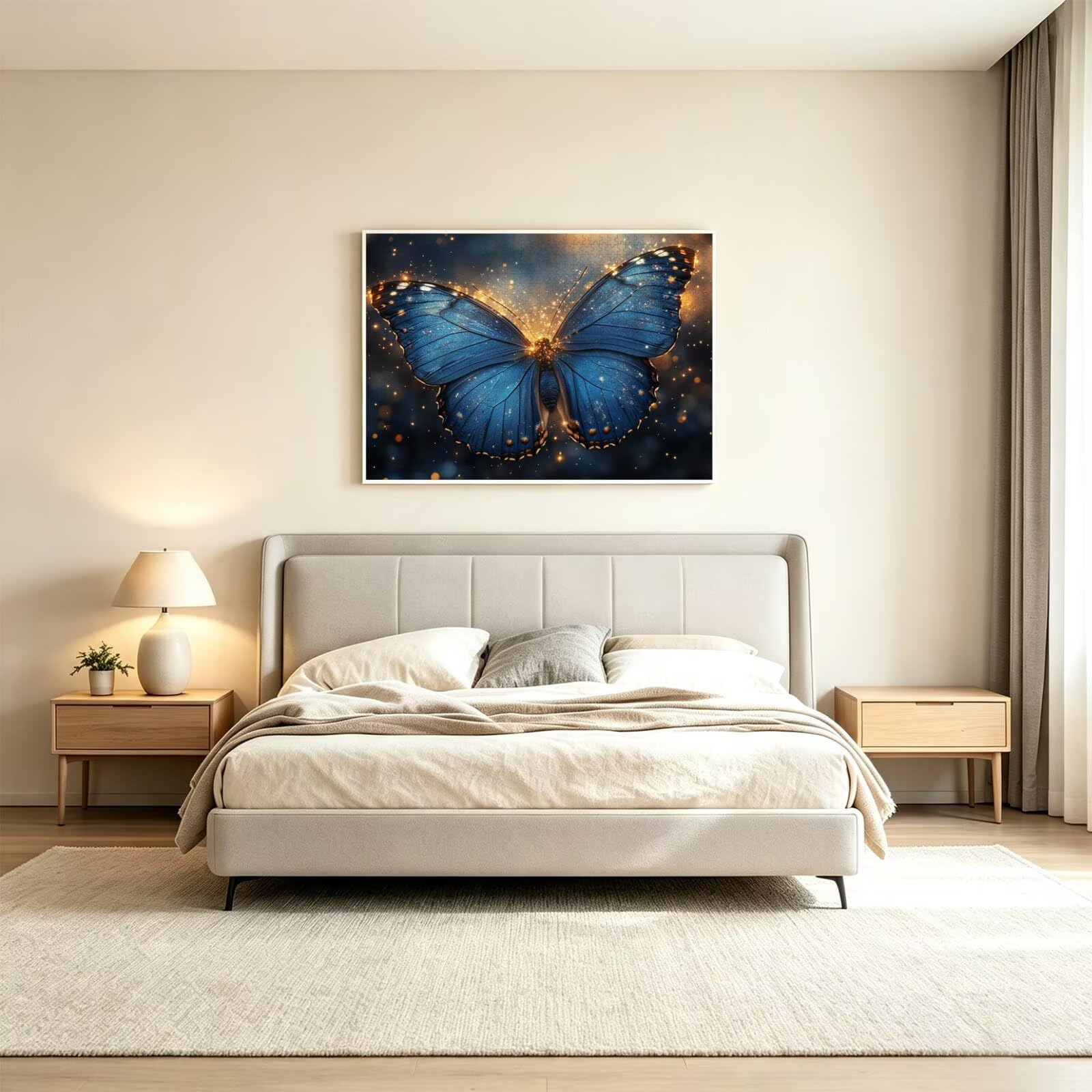 Puzzles 1500 Piezas, Puzzle Madera Mariposas sueño, n-245