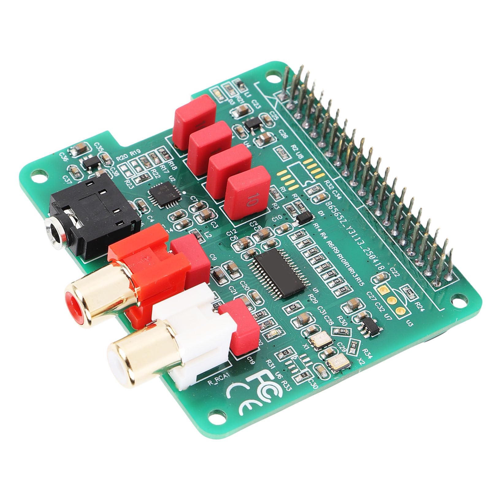 Sxhlseller DAC HiFi Adatto per il di Riproduzione Musicale Avanzato Pi, Ideale per gli Amanti del Suono, Riproduci Facilmente Musica HiFi