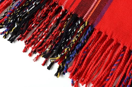 Miniatura 8 de Gilbins - Bufanda de invierno grande, cálida, de tartán, a cuadros, con sensación de cachemira, manta de 203 cm x 76 cm