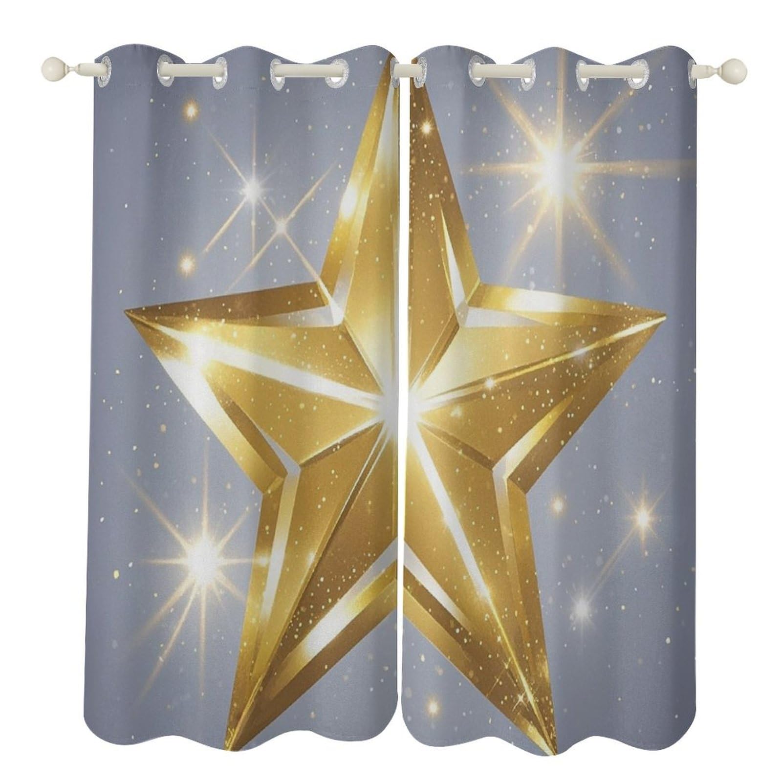Rideaux isolants thermiques occultants 132 x 213 cm contre la chaleur