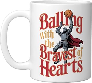Funny Fantasy Basketball Draft Game For League Fans Ceramic Mug, White