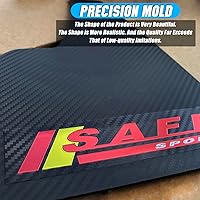 Vista 116 de Universal Mud Flaps Fits Most SUVs/MPVs, Not Full-Size SUVs- Standard Size 4-Piece Soft Glue Fenders Splash Guards Set, Heavy Duty Flexible