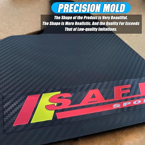 Miniatura 116 de Universal Mud Flaps Fits Most SUVs/MPVs, Not Full-Size SUVs- Standard Size 4-Piece Soft Glue Fenders Splash Guards Set, Heavy Duty Flexible