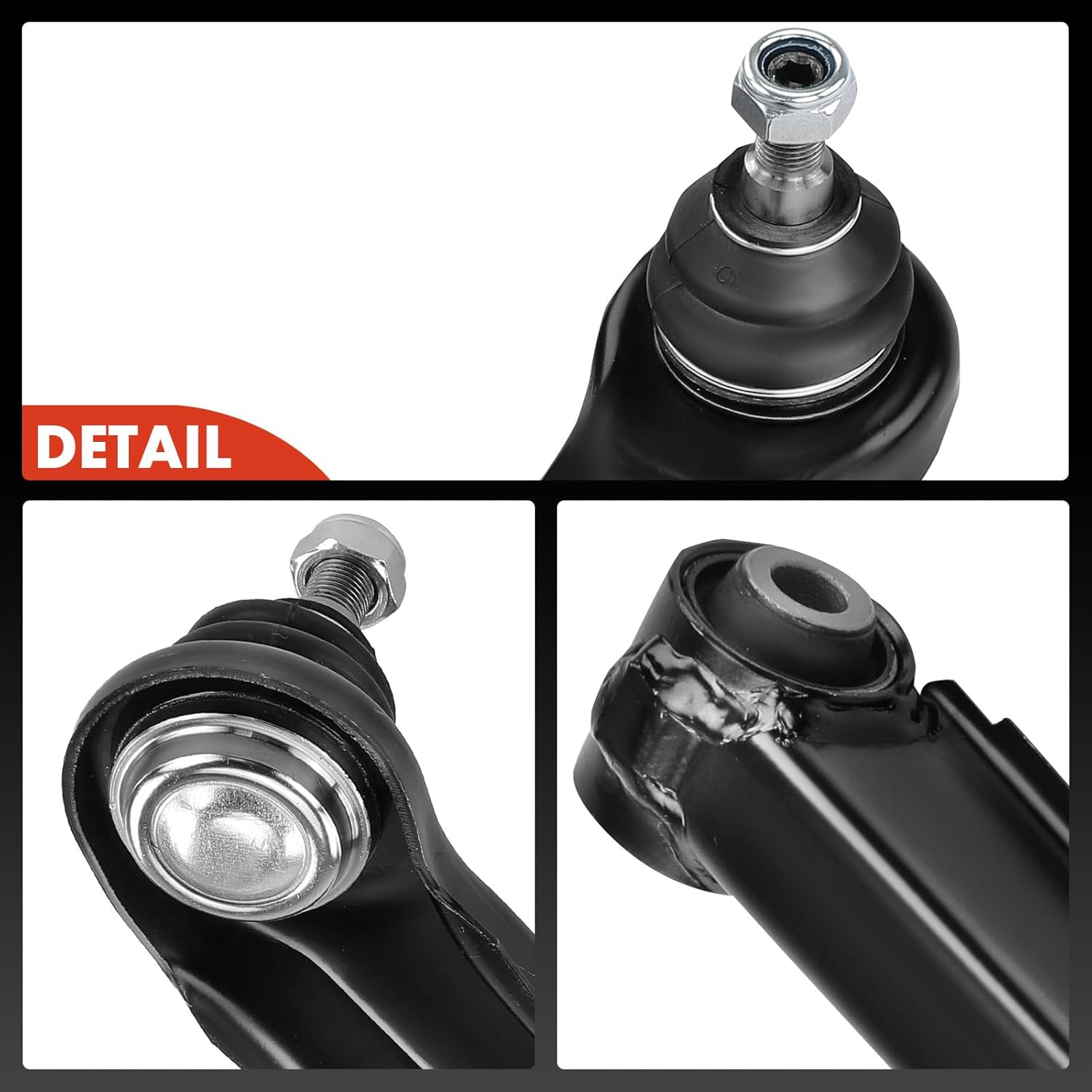 A-Premium 2 x Rear Lower Control Arm, with Ball Joint & Bushing, Compatible with Hyundai Sonata 1999-2005, XG300 2001, XG350 2002-2005, Kia Optima 2001-2006