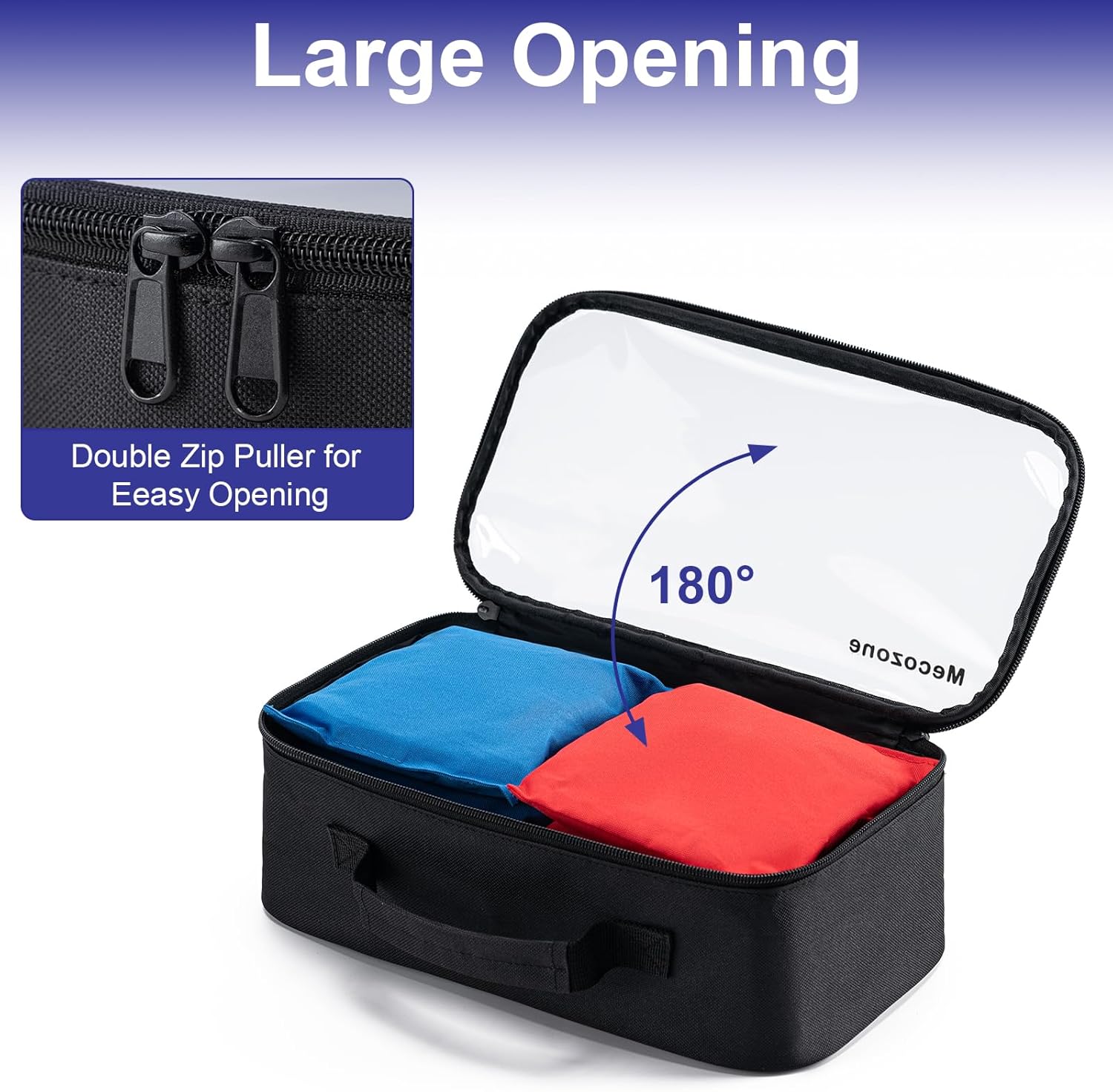 Cornhole Bags Carrying Case 2 PCS, Cornhole Bean Bags Carry