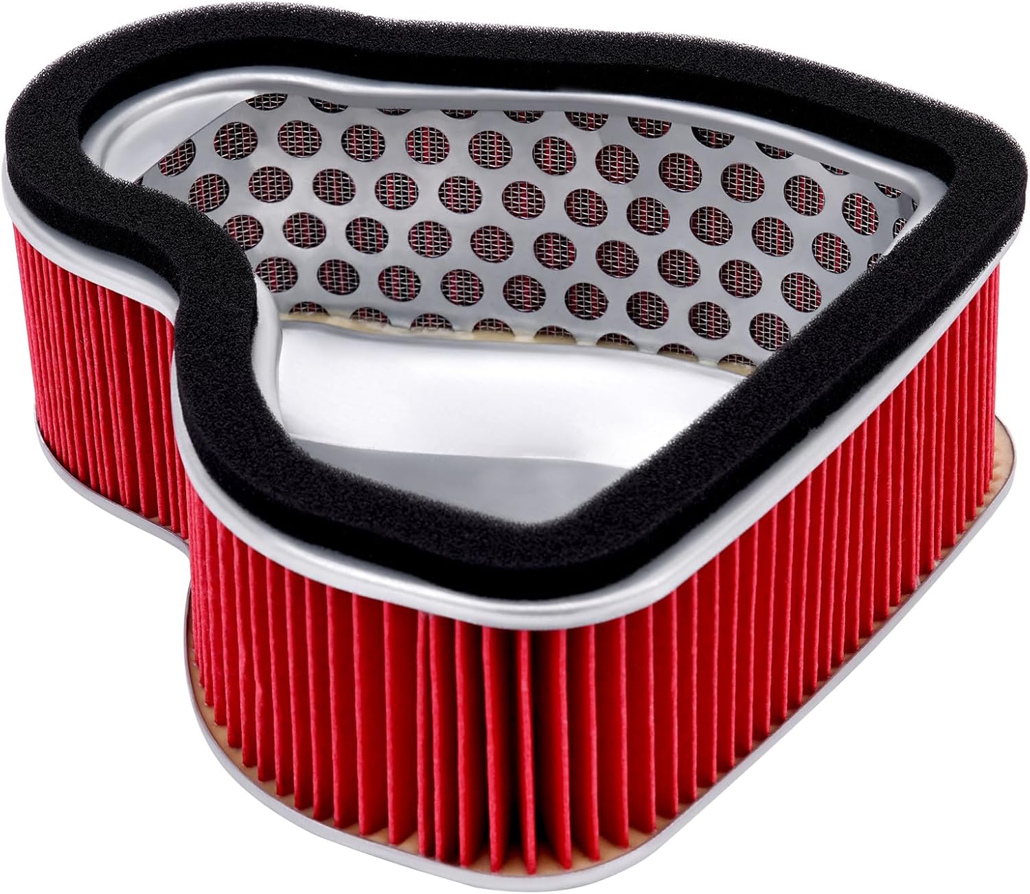Motorcycle Air Filter & Oil Filter Compatible With Honda VTX1300C VTX1300R 2004-2009 VTX1300T 2008-2009 VTX1300S 2004-2008 VTX1300S Retro SC52 2003-2007