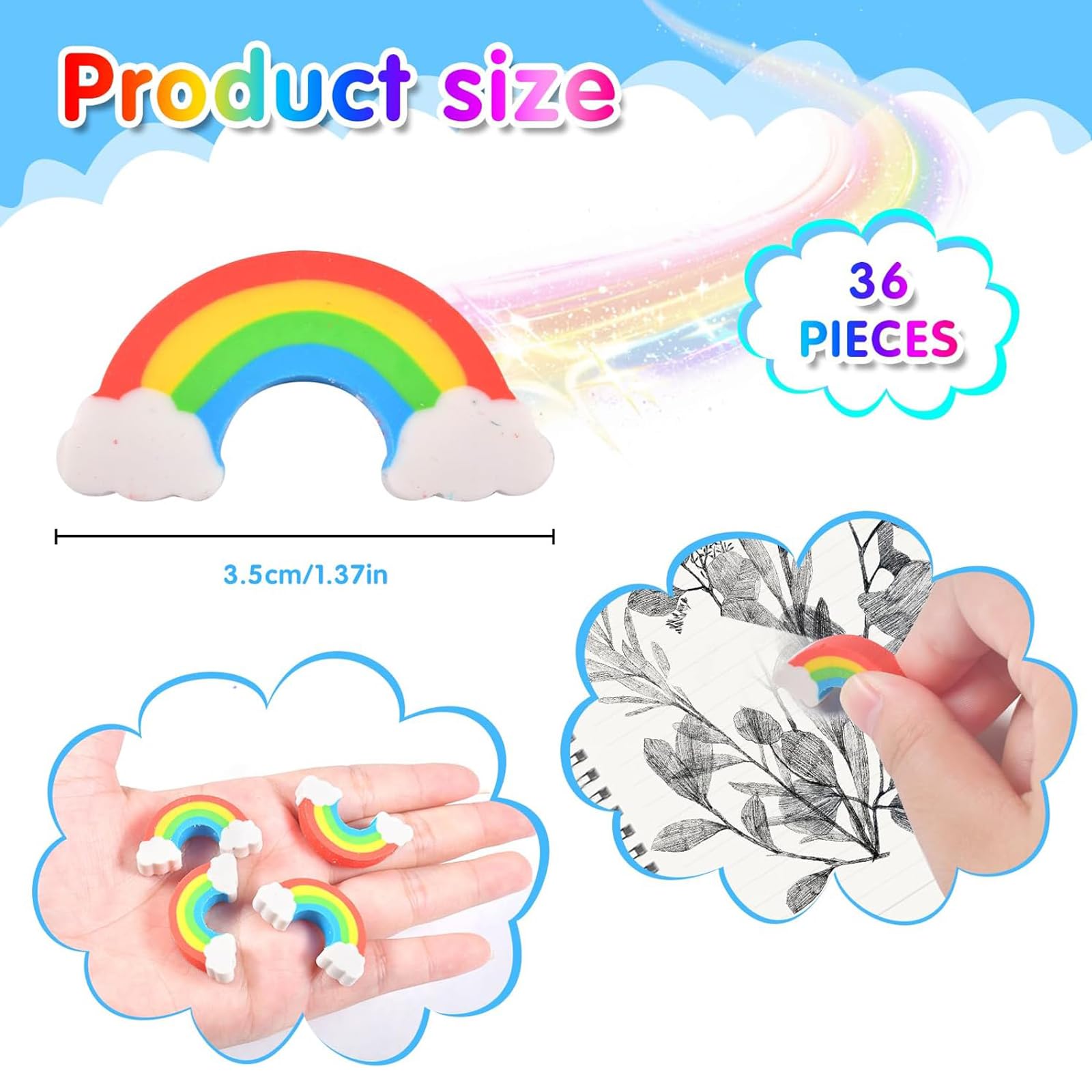 Matite Arcobaleno Set per Bambini 30 Pezzi Multicolori per Disegno Colorazione