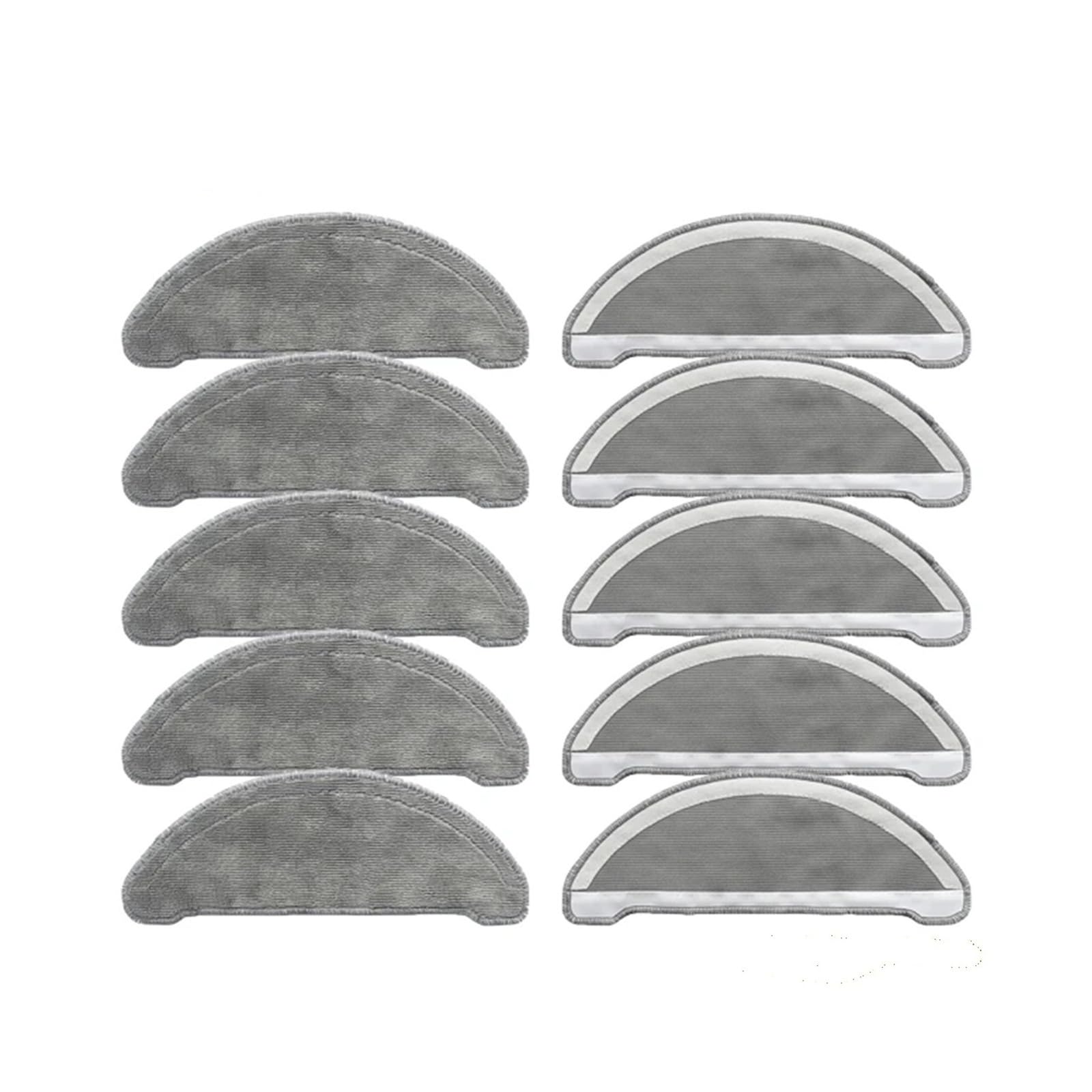 Compatible For XiaoMi ，Compatible For Roidmi Eve Plus Vacuum Cleaner Robot Replacement Spare Parts Mop Cloth Tray(8pcs)